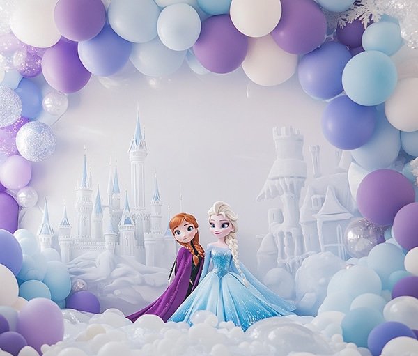 خلفية تصوير Disney's Frozen